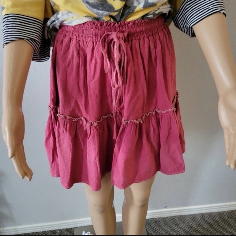 Women's Pink Mini Skirt size 12